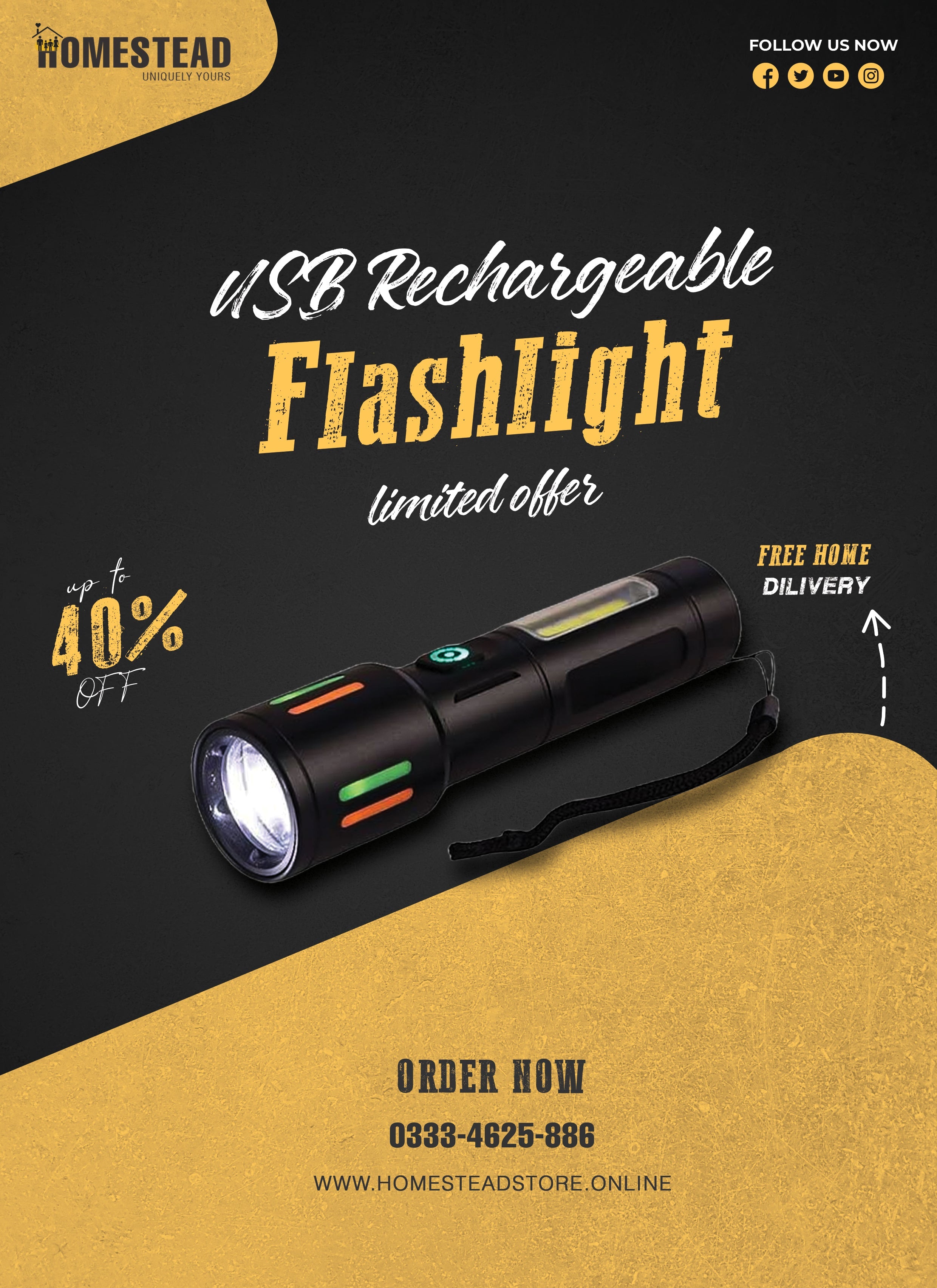Rechargable Flashlight