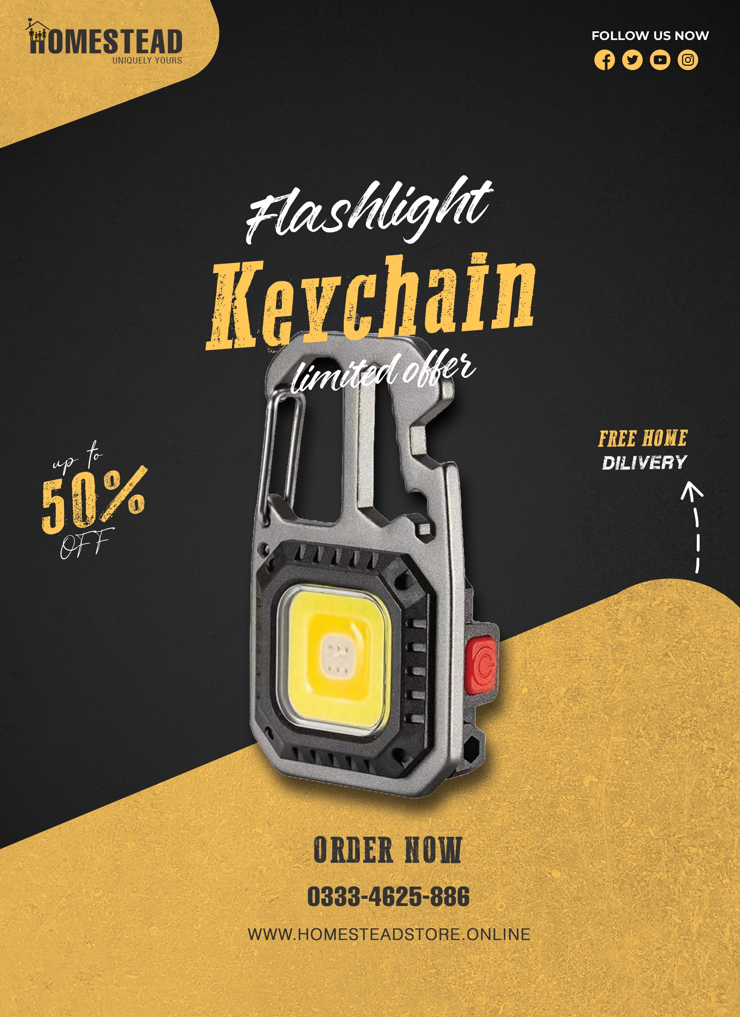 Keychain Flashlight