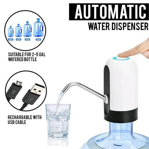 Automatic Water Dispenser USB Charging Water Dispenser