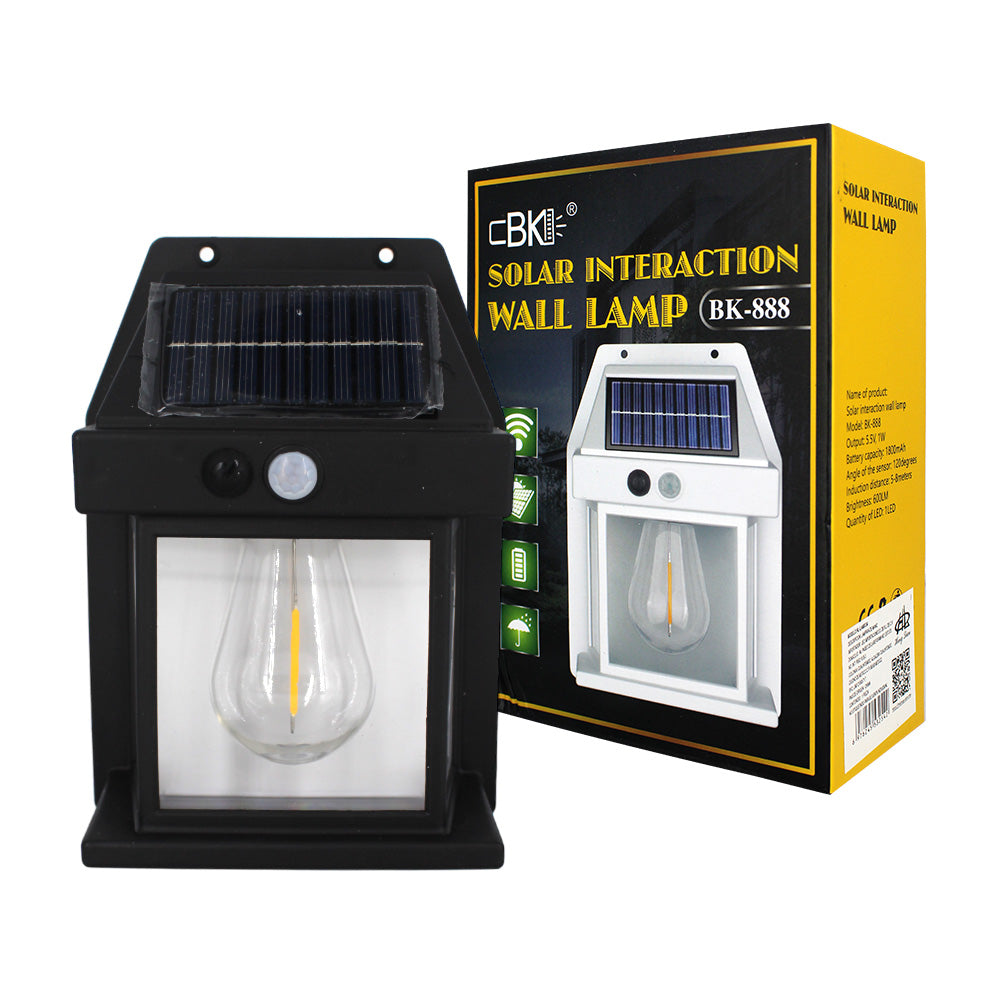 Wall Mounted Solar Light with Motion Sensor