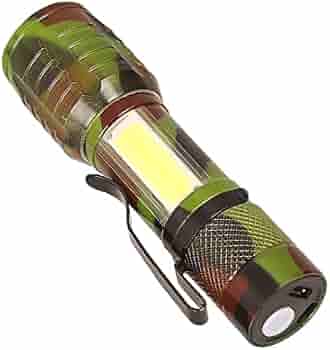 Army Aluminum COB  Tactical Torch Waterproof LED Torch
