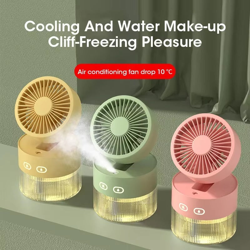 Portable Water Spray Mist Electric Fan